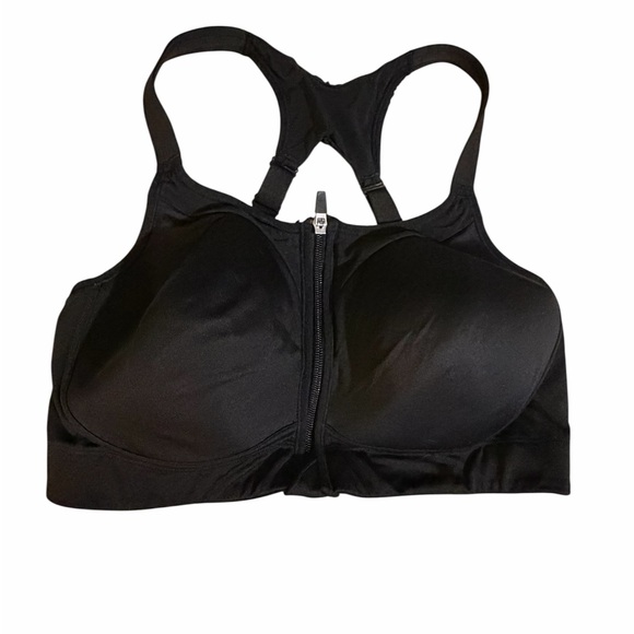 CALIA by Carrie Underwood Other - CALIA Black Front-Zip Sports Bra 38DD